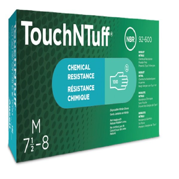 ANSELL 92-600 TOUCH N TUFF NITRILE GLOVES POWER