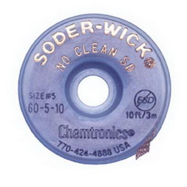 60-5-10 - DESOLDERING BRAID - SOLDER-WICK NC -