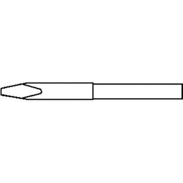 TIP SEMI-CHISEL 3/16 X 2-1/4