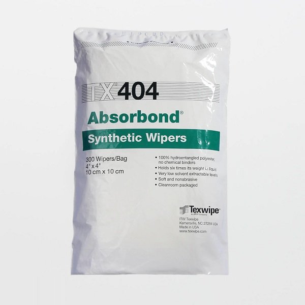 TX404 ABSORBOND 4"X4" POLYESTER CLEANR. WIPER 1200