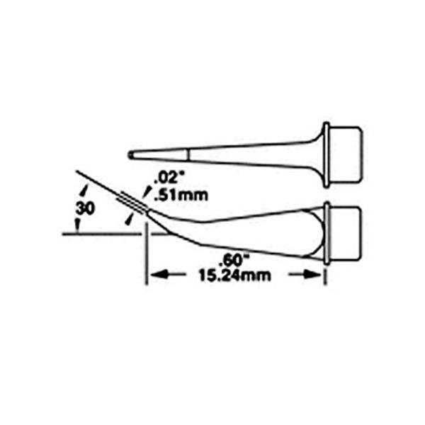 METCAL SMTC-1172 - PUNTA CONICA CURVA 0.51 MM -