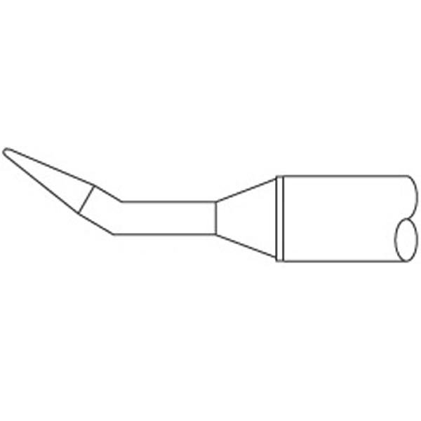 METCAL STTC-840 - PUNTA CONICA CURVA 0.4 MM -