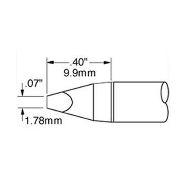 METCAL SSC-737A - PUNTA A CACCIAVITE 30° 1.78 MM