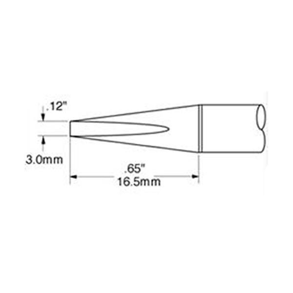 METCAL SSC-746A - PUNTA CACCIAVITE LUNGO 3.0 MM -