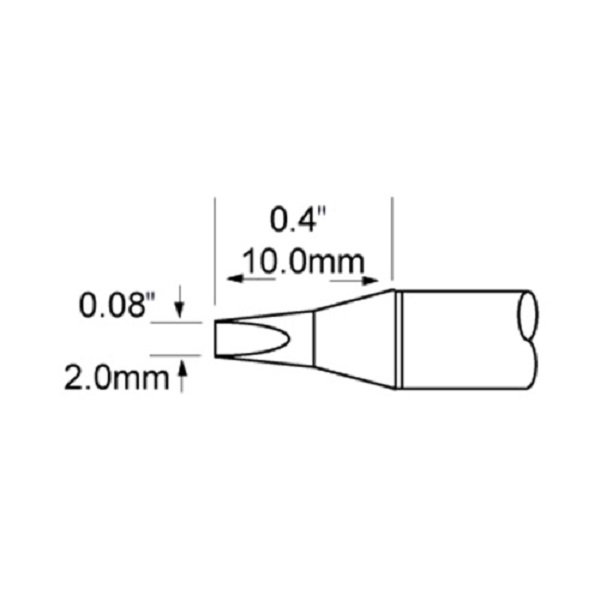 METCAL SFP-CH20 - PUNTA A CACCIAVITE 2.0 MM
