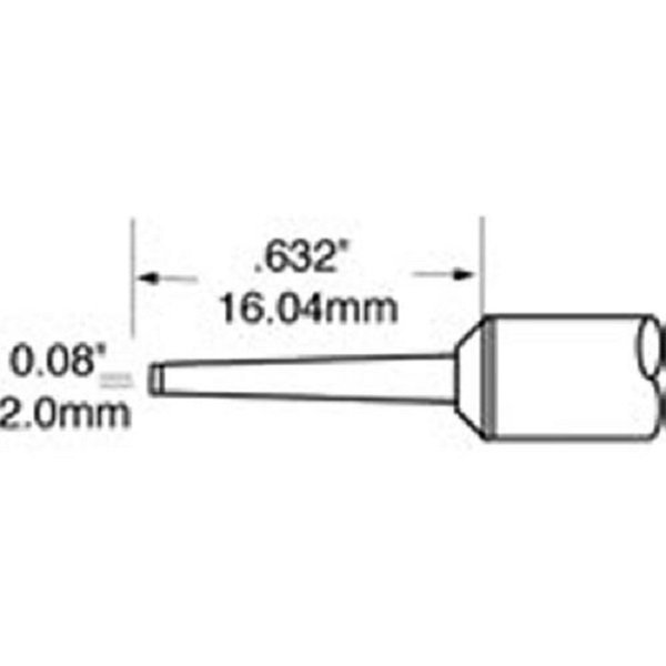 METCAL SFP-CHL20 - PUNTA A CACCIAVITE 2.0 MM
