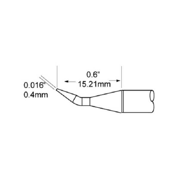 METCAL SFP-CNB04 - PUNTA CONICA 0.4 MM