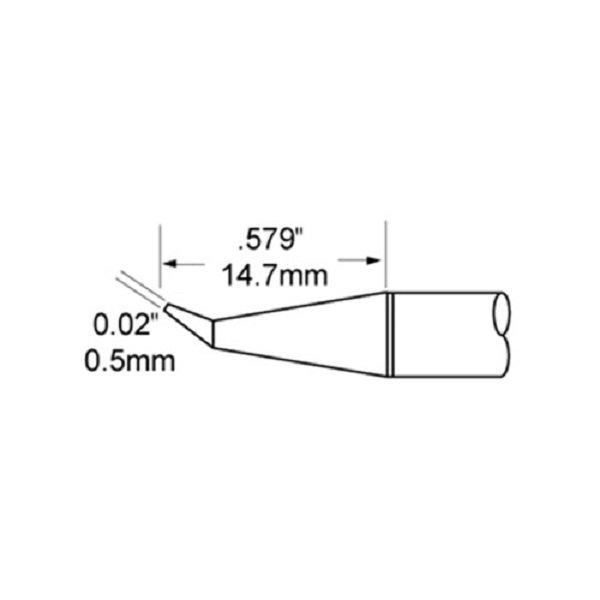 METCAL SFP-CNB05 - PUNTA CONICA 0.5 MM