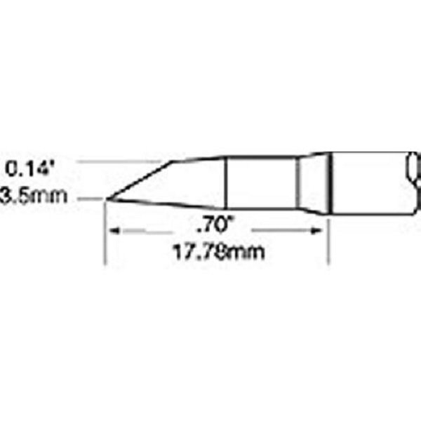 METCAL SFP-DRH35 - PUNTA A FETTA DI SALAME 3.5 MM