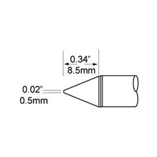 METCAL SFV-CN05 - PUNTA CONICA 0.5 MM