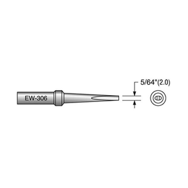 PLATO EW-306 - PUNTA SALDANTE - CACCIAVITE 2.0MM