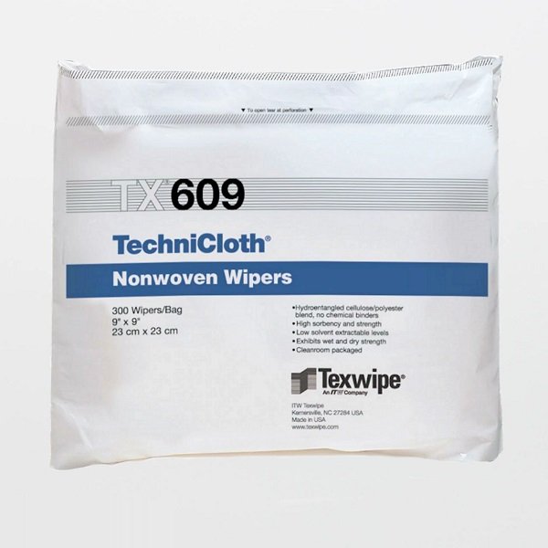 TEXWIPE TX609 CLEANROOM WIPERS TECHNICLOTH 300pz