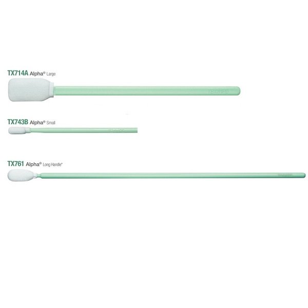 TEXWIPE TX714A swab, large, alpha swab, 100/pack