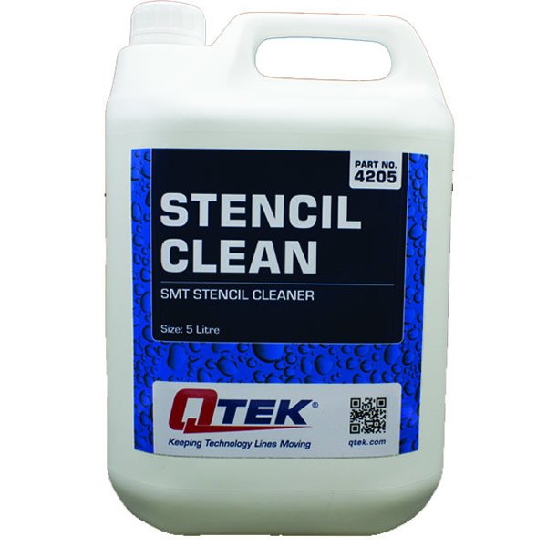 QTEK 4205 STENCIL CLEANER FLUID TANICA 5 LITRI