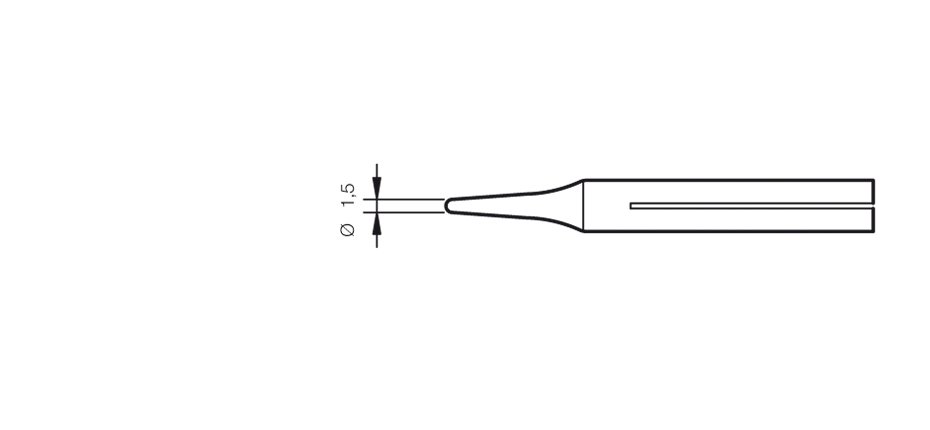 JBC PUNTA SALDANTE B-10D CONICA 1.5MM SERIE 14ST