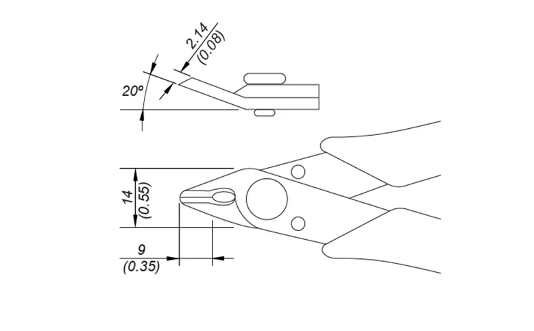 JBC SHR270 - TRONCHESINO A TAGLIO RASO - 0.8MM
