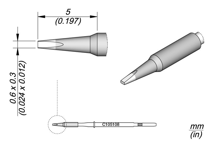 JBC NANOPUNTA SALDANTE C105-108 - CACCIAVITE