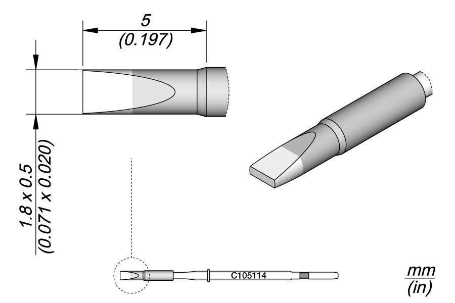 JBC NANOPUNTA SALDANTE C105-114 - CACCIAVITE
