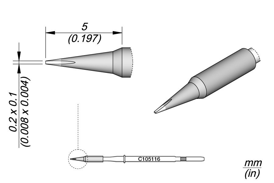 JBC NANOPUNTA SALDANTE C105-116 - CACCIAVITE