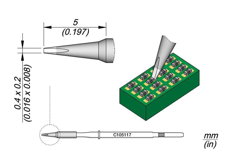 JBC NANOPUNTA SALDANTE C105-117 - CACCIAVITE