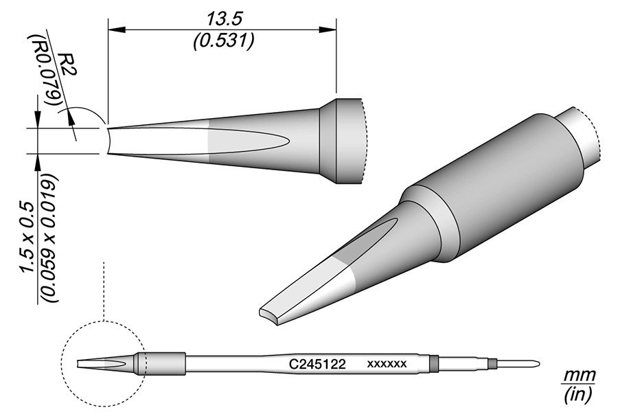 JBC PUNTA SALDANTE C245-122 - PER REOFORI -