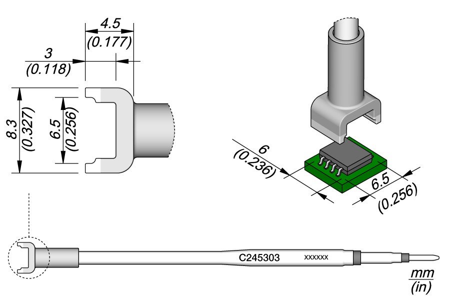 JBC PUNTA SALDANTE C245-303 - PER INTEGRATI DIL