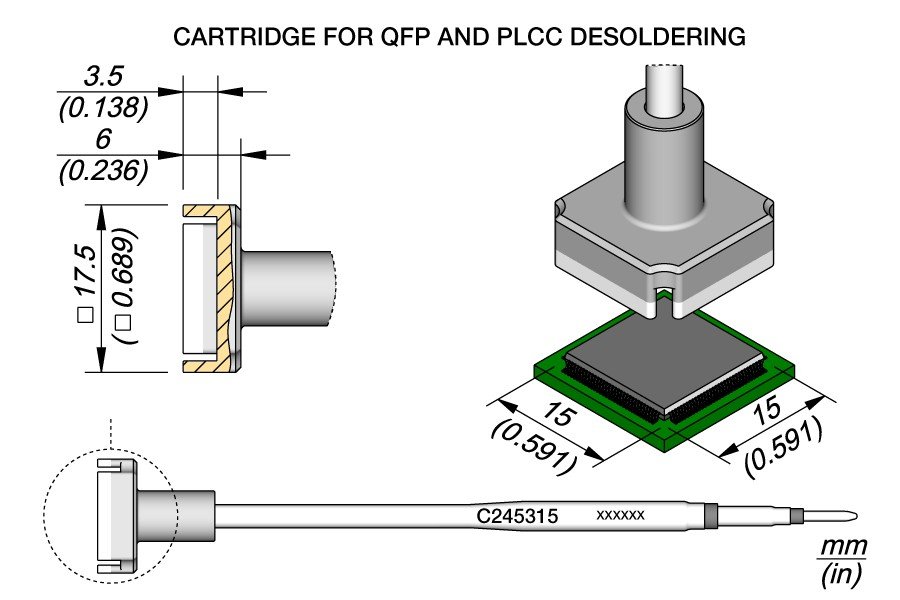 JBC PUNTA SALDANTE C245-315 - PER QFP -