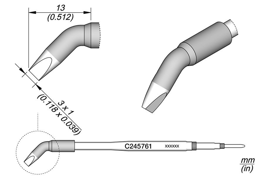 JBC PUNTA SALDANTE C245-761 - CACCIAVITE CURVO