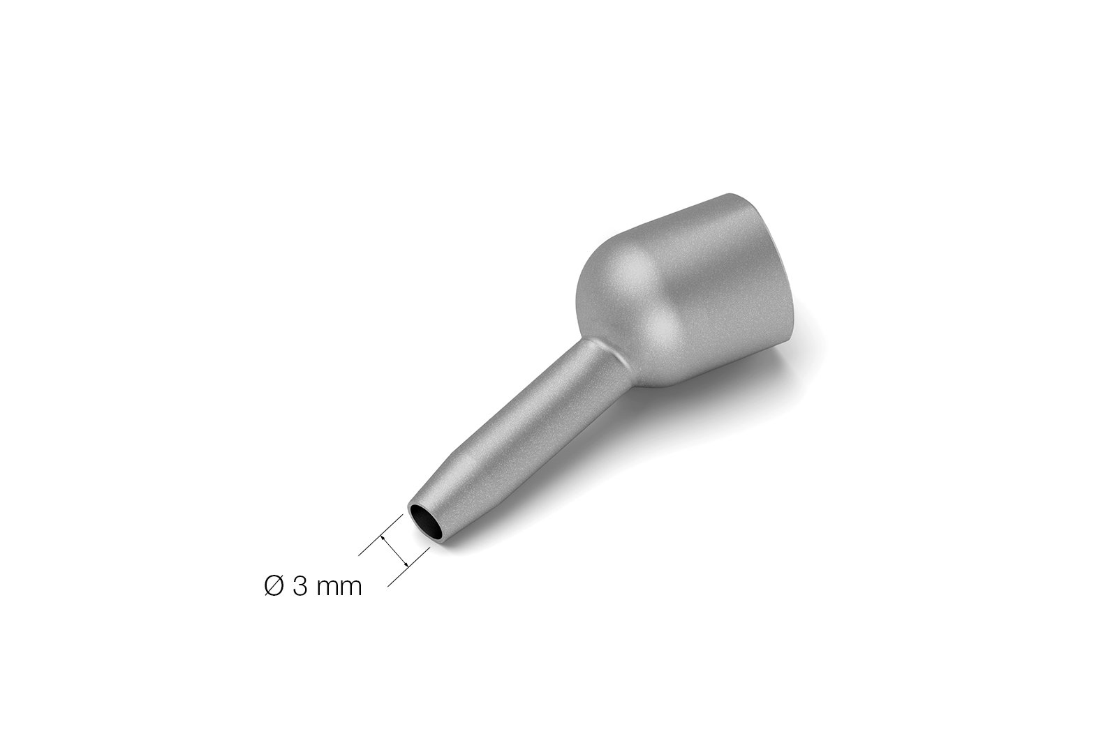 JBC TN9787 UGELLO SOFFIATORE TE-TB/TE-TA CURVO 3mm