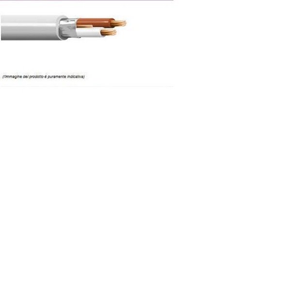 CAVO FA 4X0,22 BIANCO AF  MAT500 - BOBINA 500
