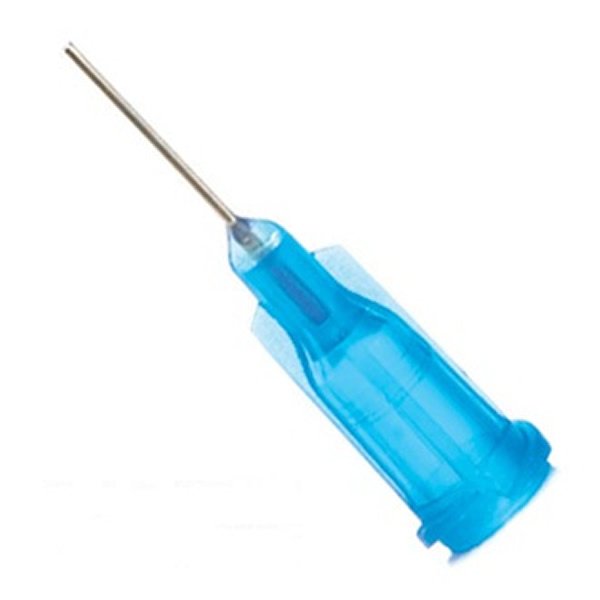 CONF.50  AGHI TUBETTO 0.406MM BLU 22 L=0,5"