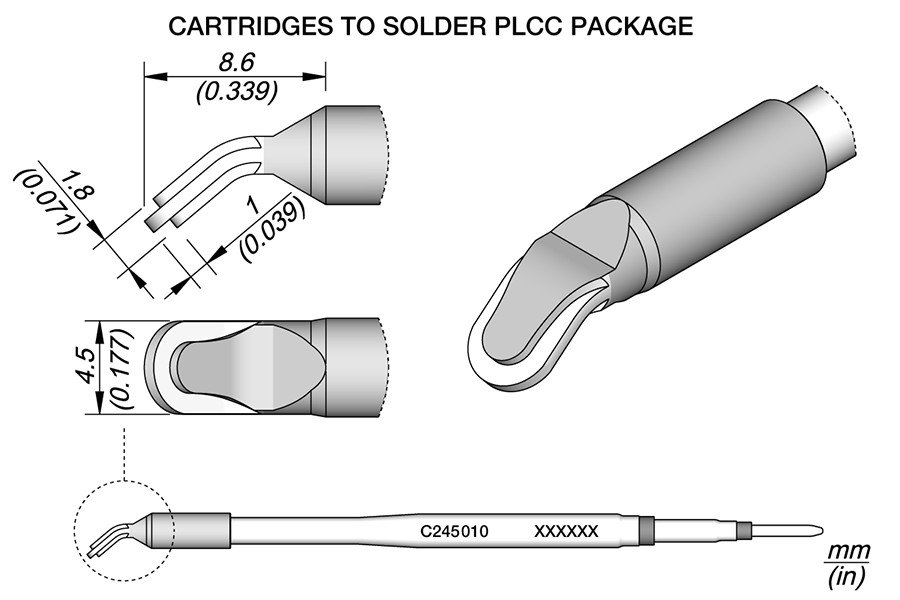 JBC PUNTA SALDANTE C245-010 - PER SALDARE