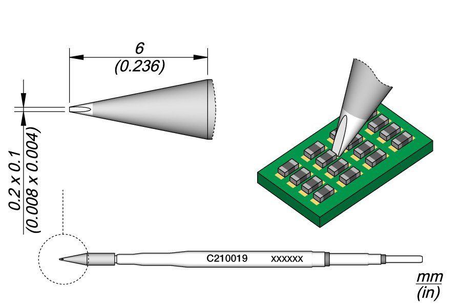 JBC PUNTA SALDANTE C210-019 - CACCIAVITE 0.2X0.1