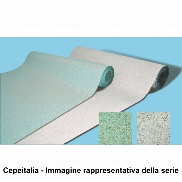 VINYLAB Tappeto 2 strati,grigio diss./nero cond.