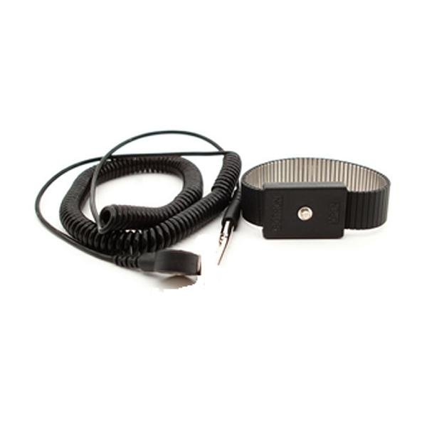 CINTURINO BRACCIALE ESD CON CAVO 1.5M SPIRALATO
