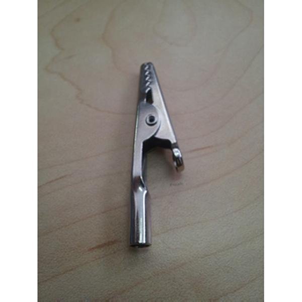 PINZA a coccodrillo per banana  diam.4mm