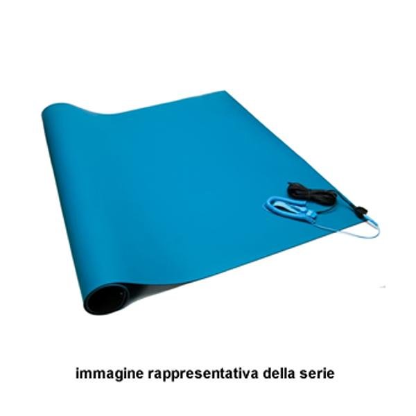 KIT per tavolo lavoro,120X60cm LABESTAT azzurro