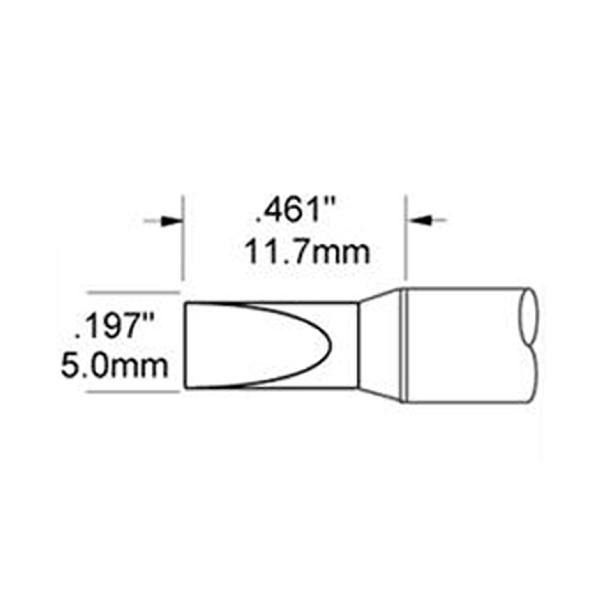 METCAL SCV-CH50AR - PUNTA A CACCIAVITE 5.0 MM