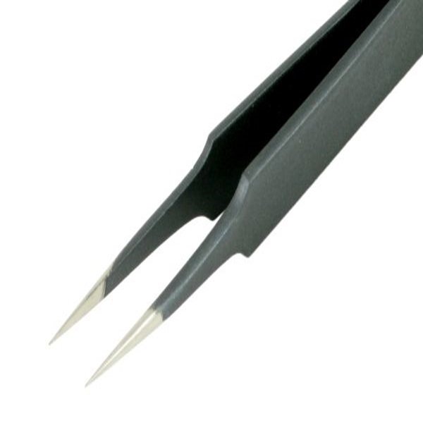 PINZETTA ESD CON PUNTE FINISSIME 5-SA-ESD