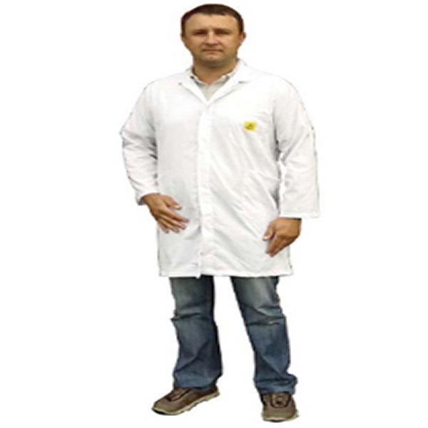 CAMICE ESD 3/4 COTONE - BIANCO - TAGLIA L