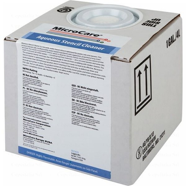 MCC-BGAG MICROCARE aqueous stencil cleaner 3,78lt