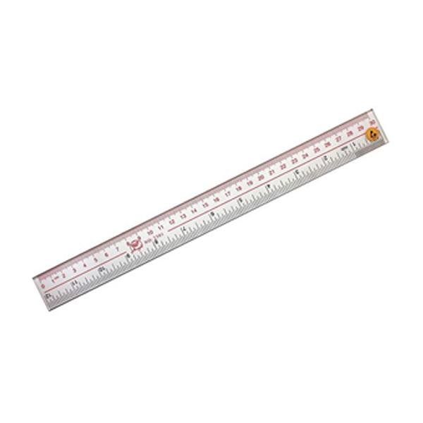RIGHELLO TRASPARENTE ESD - 30CM