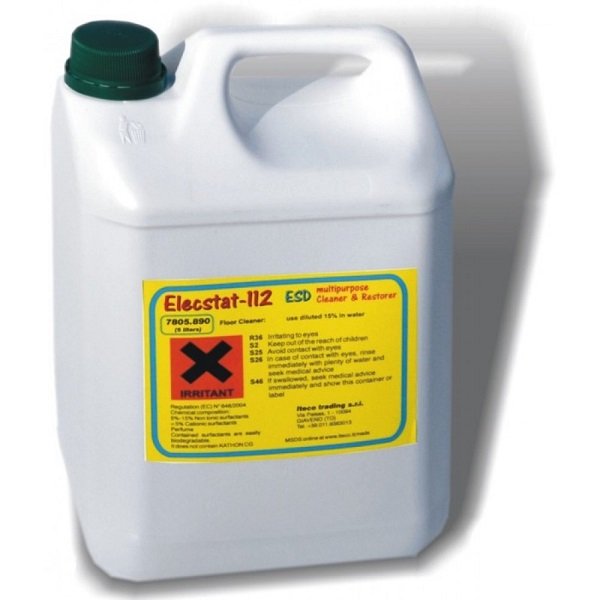 DETERGENTE ELECSTAT-112 per pavimenti - tanica 5LT