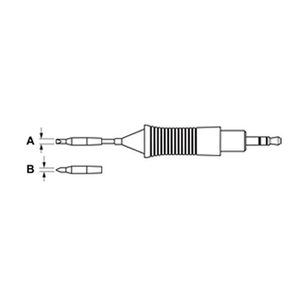 WELLER RT4 - PUNTA A CACCIAVITE 15 MM