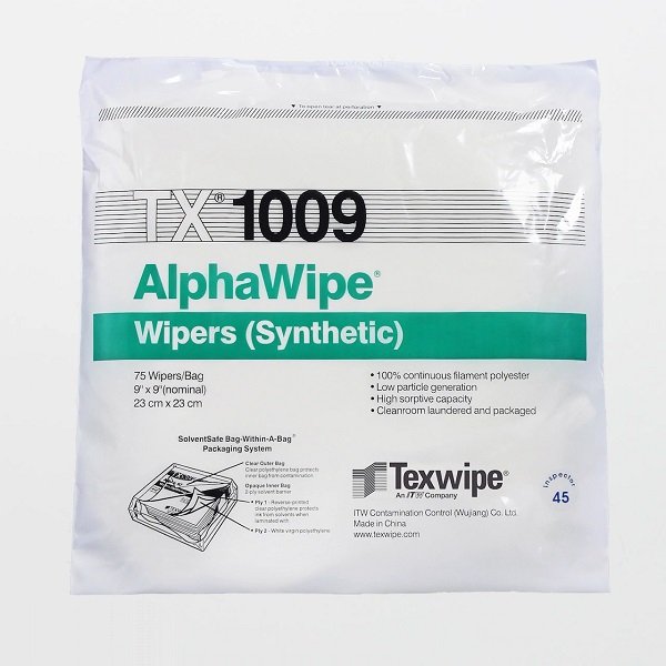 TEXWIPE TX1009 ALPHAWIPE 9"X9" WIPER 150pz