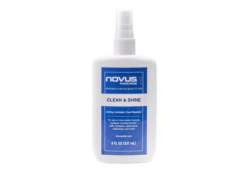 NOVUS PLASTIC POLISH 1 CLEAN&SHINE - 237ML 8 once