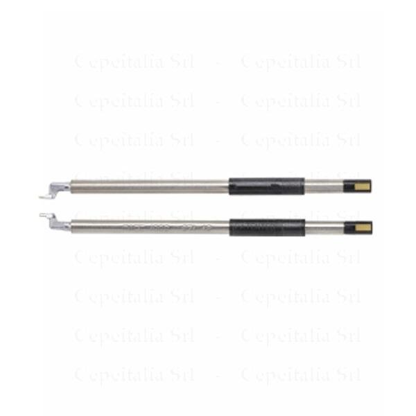 PACE1124-1002-P1 COPPIA LAME 0.7X0.5MM PER PINZA