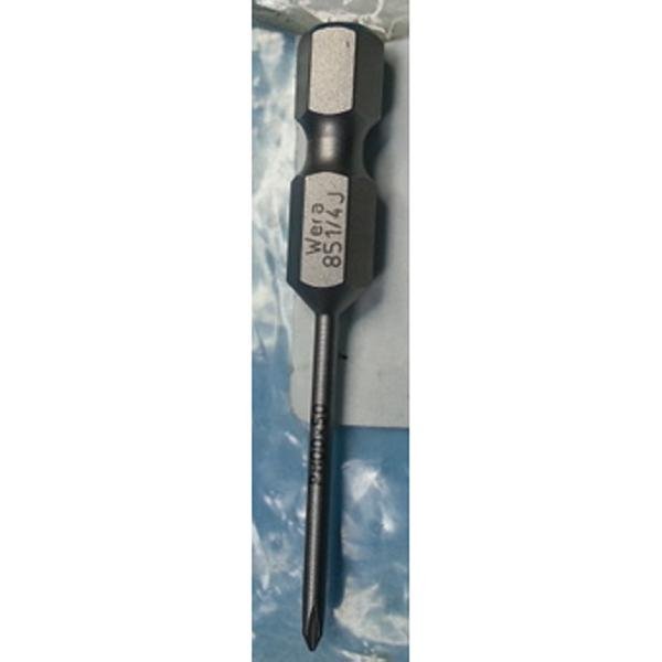 BIT PHILLIPS PH00 - ATTACCO HEX 1/4 - 50MM