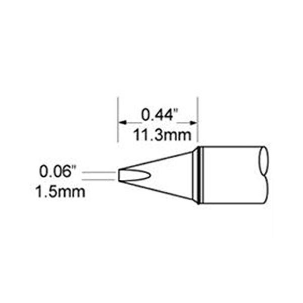 METCAL SFV-CH15A - PUNTA A CACCIAVITE 1.5 MM