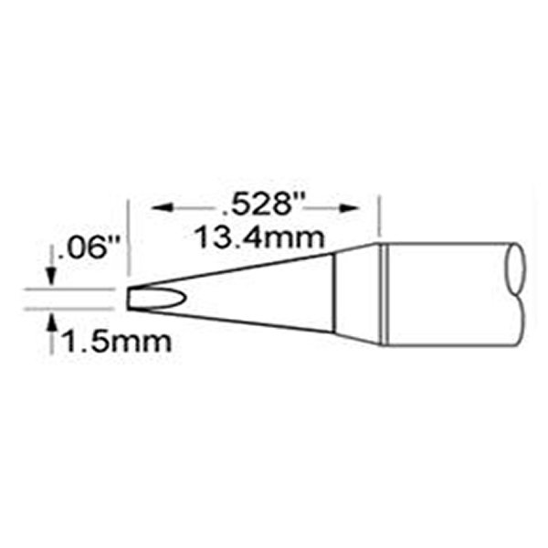 METCAL SCV-CH15AR - PUNTA A CACCIAVITE 1.5 MM